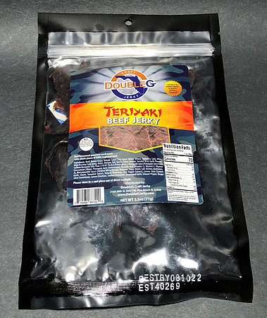 Beef Jerky—Double G Craft Jerky, Teriyaki