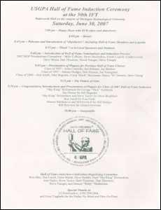 2007 Hall of Fame Induction Ceremony at the 50th IFT thumb