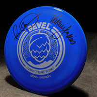 Bevel Craft Brewing—Discmania DDx—Blue—Silver—Signed
