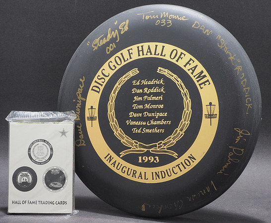 Disc Golf HoF (1st Class)—Innova Aviar—Black—Gold (1993)