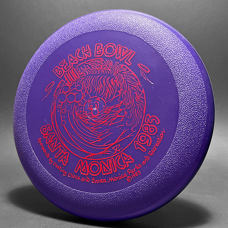 Beach Bowl, 1983 (3rd)—Destiny Discs Floater—Purple—Metallic Red
