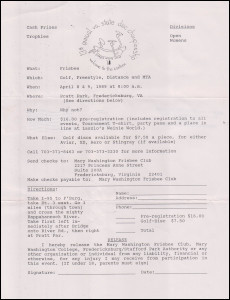 1989 Virginia States (13th) Fredericksburg, VA—Apr 8-9, 1989 overall