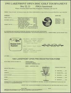 1993 Lakefront Open (8th) Kingsport, TN—May 22-23, 1993 thumb
