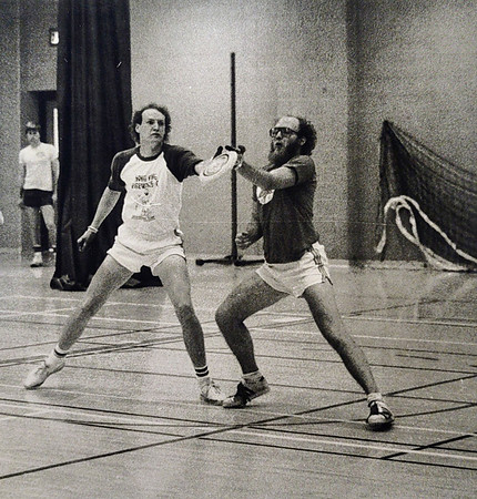 1979 or 1980—Bob Rothman & Dave Bolyard Photo— Used on Guts Players Association Disc Label