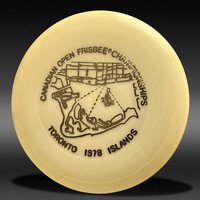 1978 Canadian Open (7th)—Wham-O 41 Mold—Glow—Black
