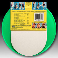 Getgey, Inc.—The Flat Ball—First Bouncing Flyer—Green—Package Back