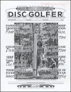 Colorado Disc Golfer V 1 No 1 Jan 99 thumb