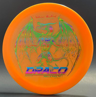 Calvin Heimburg—2021 Tour Series—Millennium Draco—Orange Glow—Metallic Green Metallic Rainbow