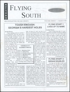 Flying South V2 Iss1 Mar 94 thumb