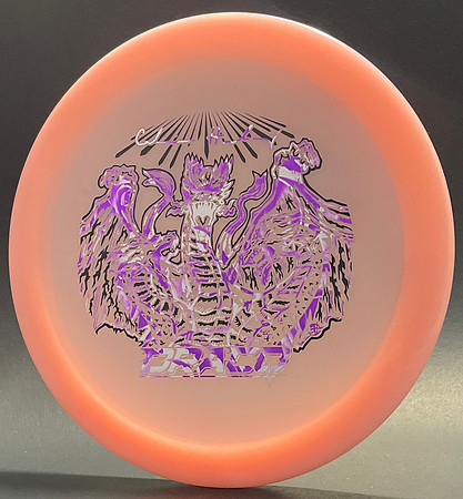 Calvin Heimburg—2023 Tour Series—Millennium Draco—Pink Glow—Metallic Purple, Silver, Black