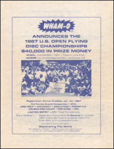 1987 US Open Invitation