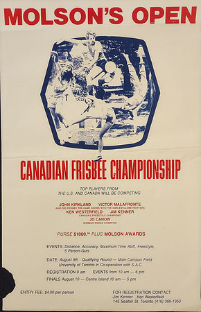 1975, 08/09—Molson's Open Canadian Frisbee Championship