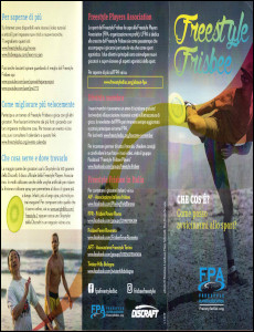 Freestyle Frisbee–What Is It—Freestyle Players Association brochure Italian version-thumb