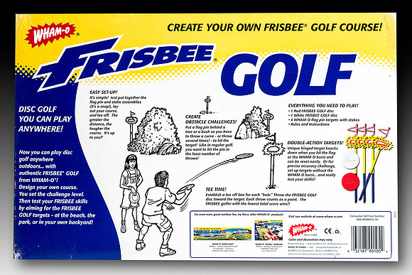 Wham-O—Frisbee Golf—Package Back