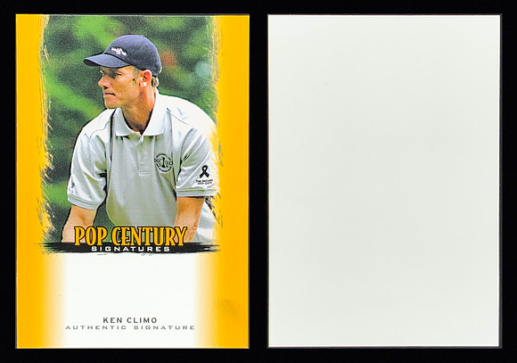 2012—Pop Century Gold Blank Back Proof—#BAKC1—Ken Climo
