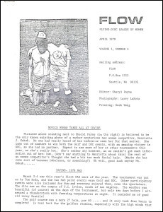 FLOW Vol. 1 No. 5 April 1979