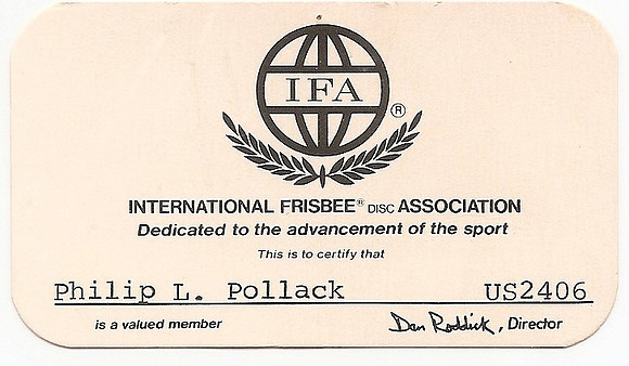 2406-Phil Pollack-IFA Membership card
