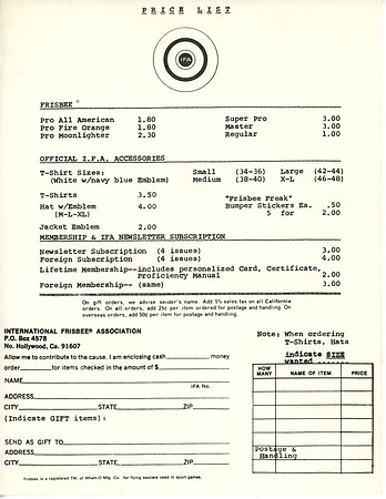 69029-Al Bonopane-IFA Membership Price List