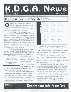 KDGA-Newsletter V1 No 5 Dec 94 thumb