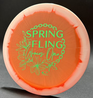 Spring Fling Women's Open, 2025—Dynamic Discs Thief—White-Orange Swirl—Gold