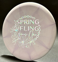 Spring Fling Women's Open, 2025—Latitude 64 Pure—Pink-Blue Burst—Oil Slick