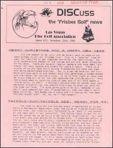 DISCuss No 10 Dec 92
