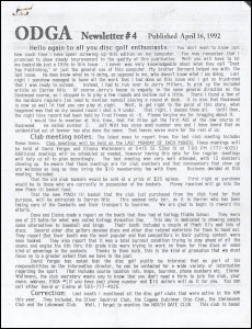 ODGA Newsletter v1n4 Apr92
