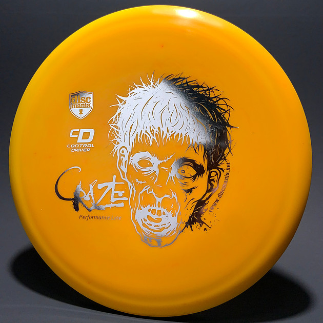 Flying Disc Museum Discmania CD Craze, PLine—Orange—Silver