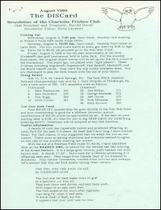The DISCard Aug 89