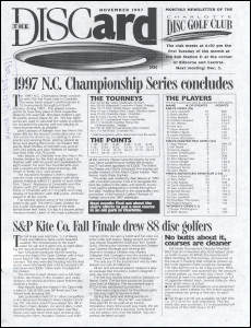 The DISCard Nov 97