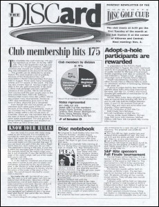 The DISCard Oct 97