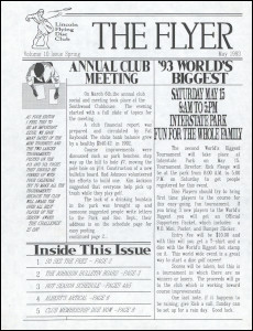 The Flyer No. 10 Spring May 93