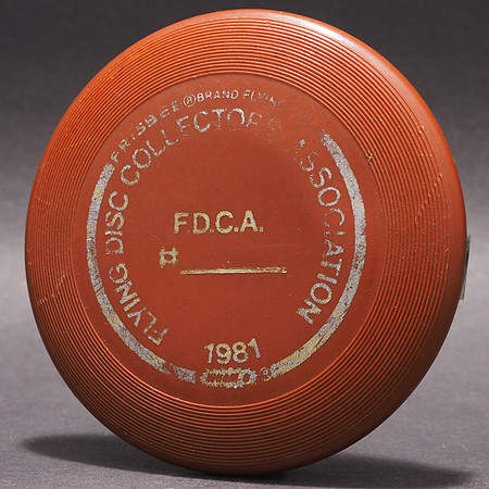 FDCA Member #6—Tim Willis—Wham-O Mini—Brown—Gold, Black