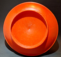 Gemloid Corp—Champion Spin Saucer—Red—Bottom