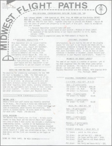Midwest Flight Paths v1n1 Oct88