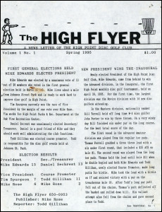 High Flyer v1n1 Spring95