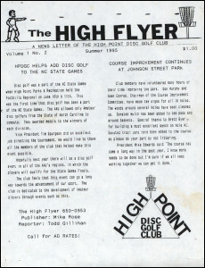 High Flyer v1n2 Summer95