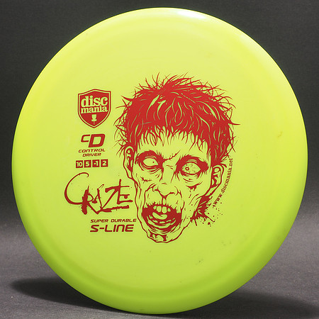 CD Craze, P-Line—Chartreuse—Metallic Red