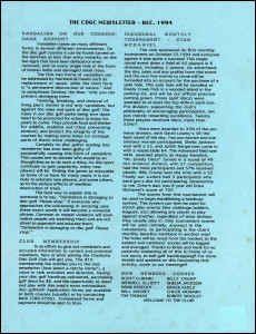Charlotte DG Club Dec94