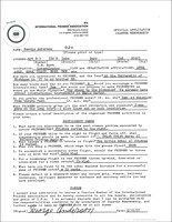 #020—George Anderson—IFA Charter Member Application (9-16-67)