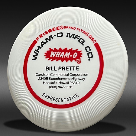 Bill Prette—Representative—Wham-O Mini—White—Red, Black