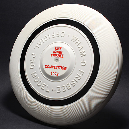 1972 Canadian Open (1st)—Irwin Toy—Pro Model 16 Mold—White—Wide Band