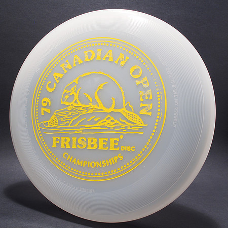 1979 Canadian Open (8th)—Wham-O 80 Mold—Unpigmented—Yellow