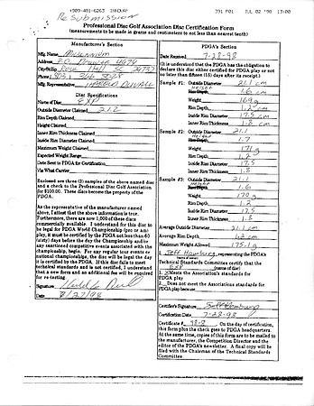 1998-7-28—Millennium EXP—Approval Form