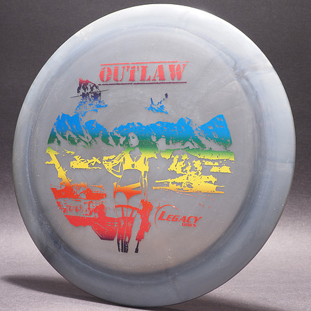 Outlaw, Pinnacle—Second Run—Gray—Metallic Rainbow