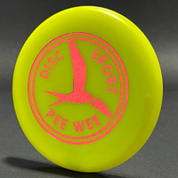 Disc Sport—Pee Wee Mini—Yellow—Metallic Red