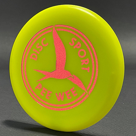 Disc Sport—Pee Wee Mini—Yellow—Metallic Red