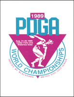 1989 PDGA World Championship Program Cedar Falls and Waterloo, Iowa Aug 21-26, 1989 thumb