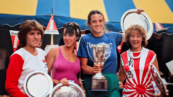1984 PDGA Disc Golf World Championships—Ramona Hale,  Judy Horowitz, Marie Jackson, Vanessa Chambers