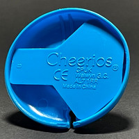Cheerios—Flip'N Fly Knockoff—Blue—Back